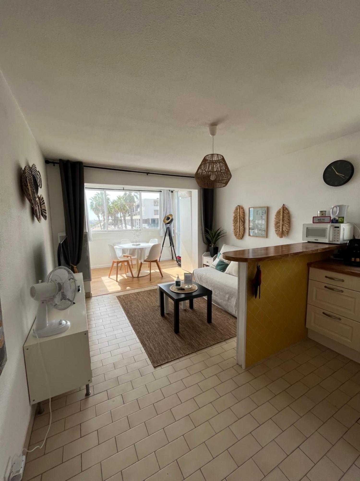 T2 Vue Panoramique Sur Mer Quartier Des Quilles Сет Екстериор снимка