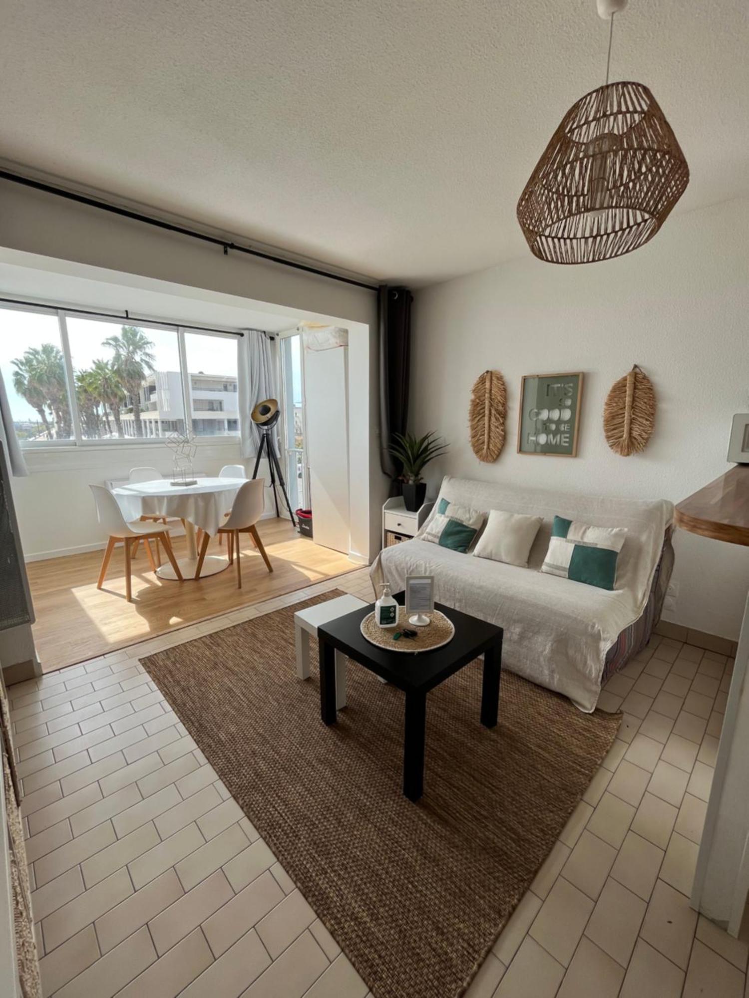 T2 Vue Panoramique Sur Mer Quartier Des Quilles Сет Екстериор снимка